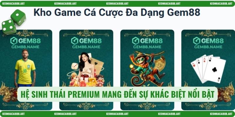 Hệ sinh thái Premium mang đến sự khác biệt nổi bật