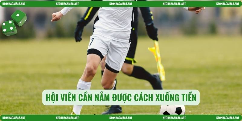 Hội viên cần nắm được cách xuống tiền