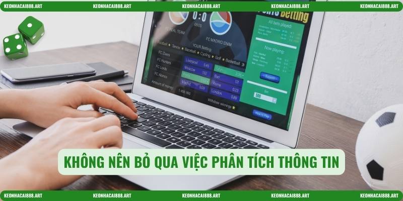 Không nên bỏ qua việc phân tích thông tin