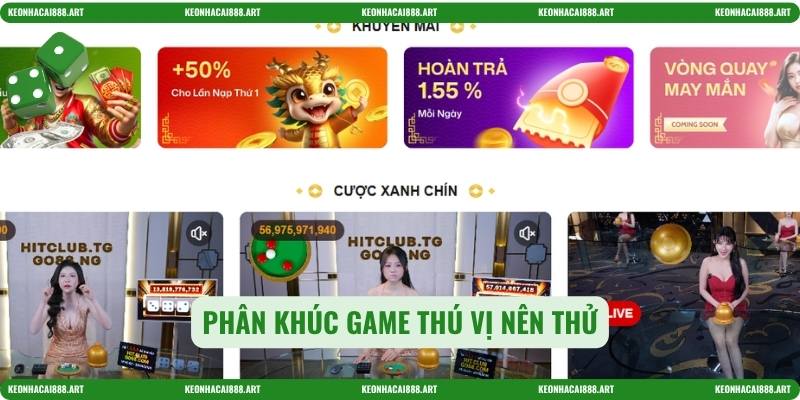 Phân khúc game thú vị nên thử