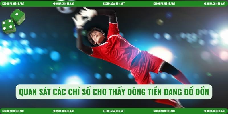 Quan sát các chỉ số cho thấy dòng tiền đang đổ dồn