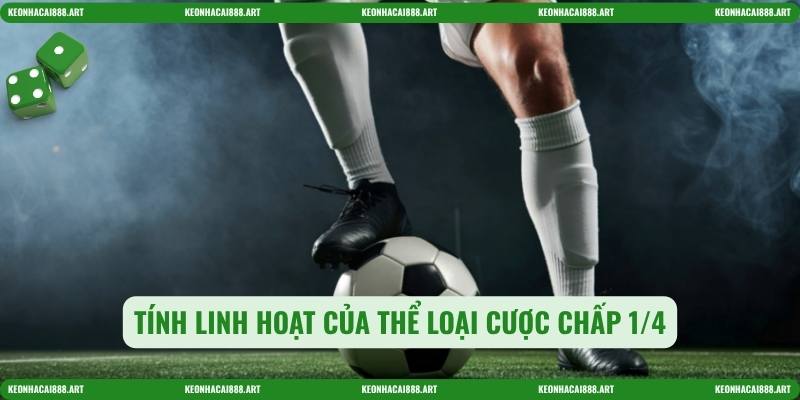 Tính linh hoạt của thể loại cược chấp 1/4